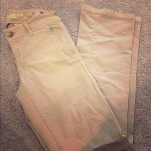 American Eagle Khaki Pants Size 4